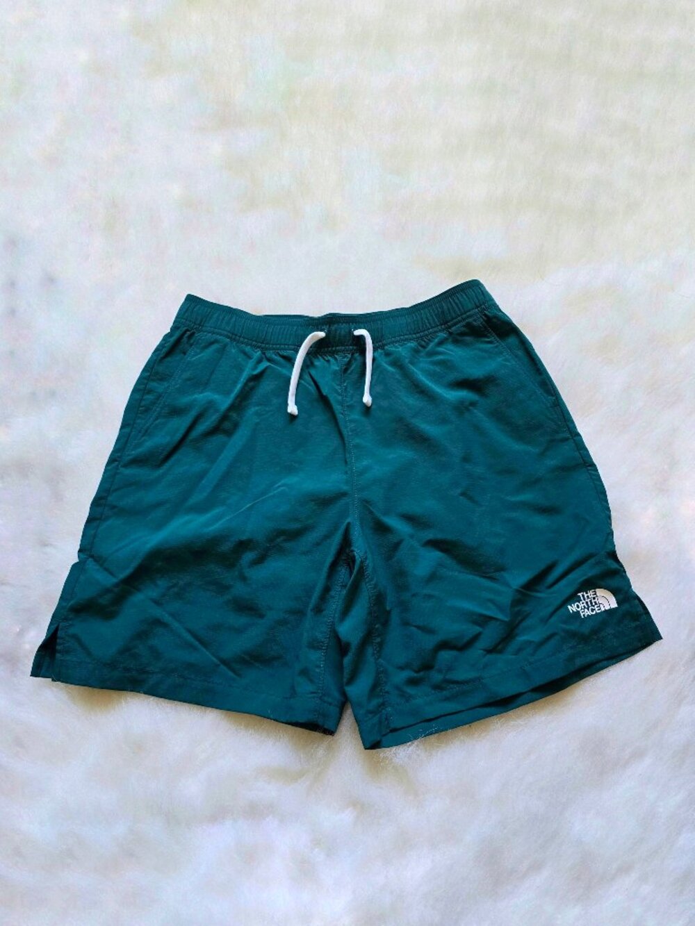 The North Face Teal Green Nylon Shorts size S